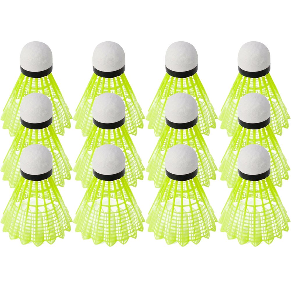 Badminton Event - 6/12 adet yeşil Badminton topları taşınabilir