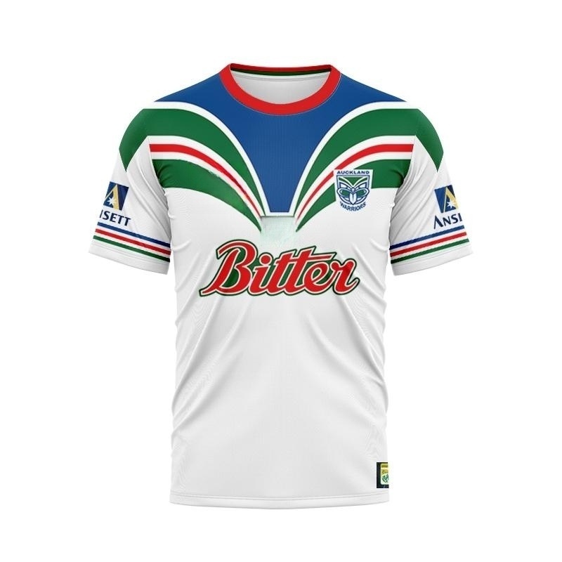 T Shirt Dry Fit - Retro forma Warriors Yetişkin Erkek Tişörtü