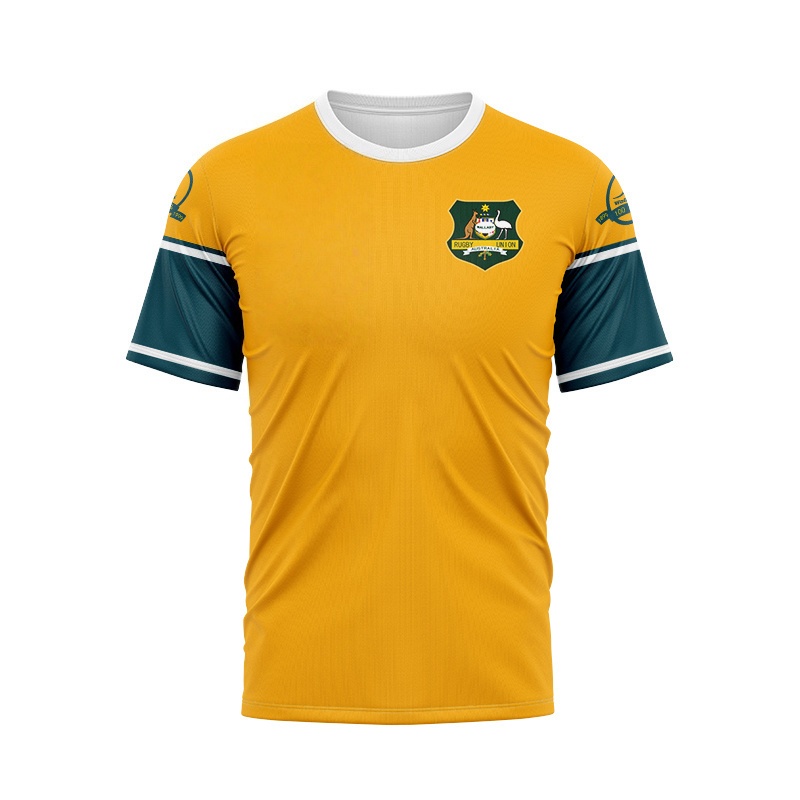 T Shirt Dry Fit - Retro forma Kanguru takımı yetişkin erkek
