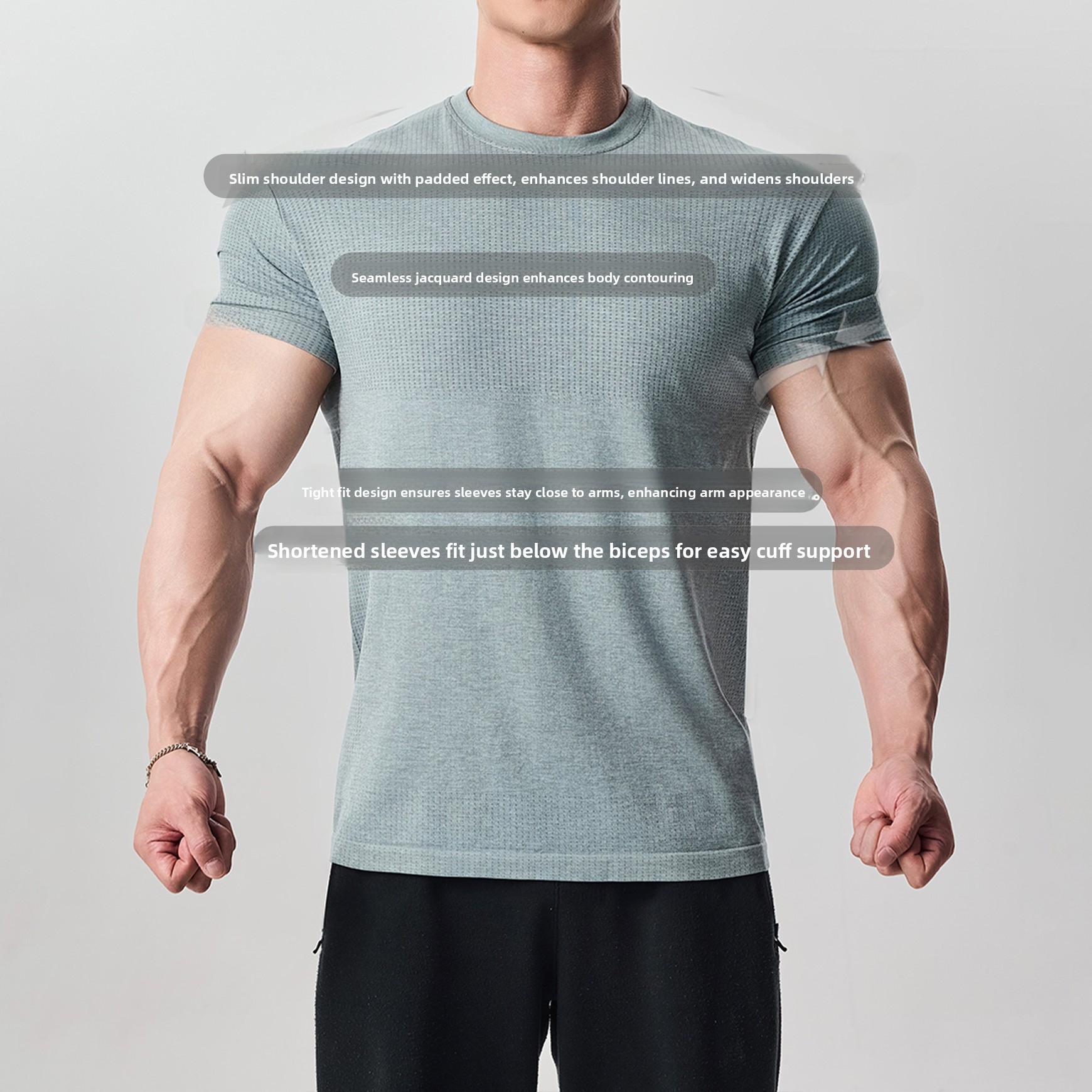 Gymdog Erkek Dikişsiz Omuz Ped - T Shirt Dry Fit incelemesi ve fiyatı