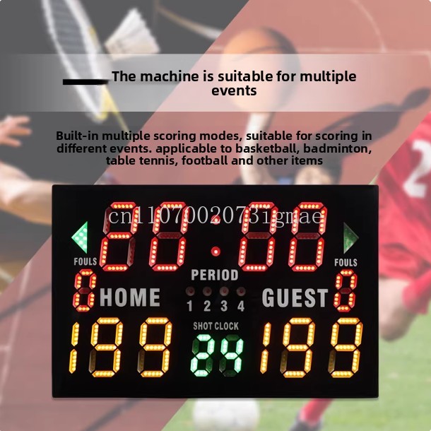 Basketbol maçı elektronik skor - Badminton Scoreboard incelemesi ve fiyatı