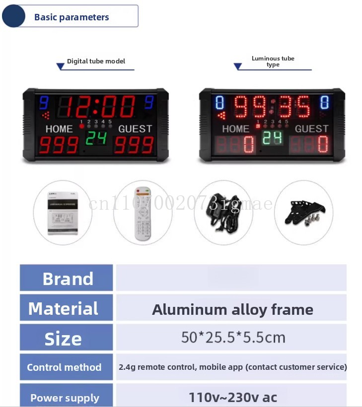 Basketbol maçı elektronik skor - Badminton Scoreboard incelemesi ve fiyatı