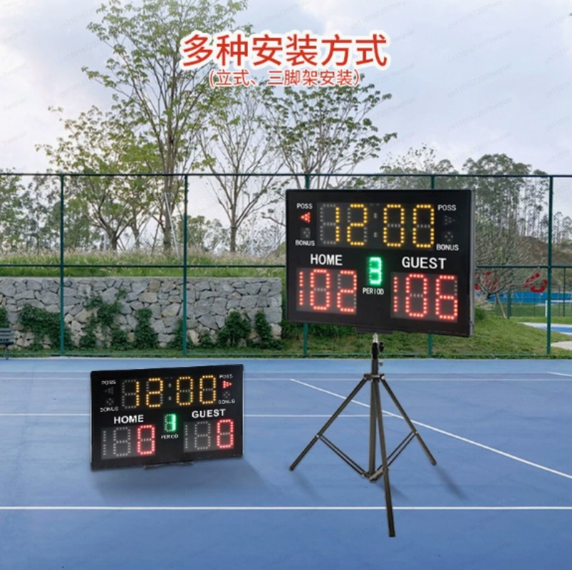 Yeni Çok Fonksiyonlu LED Kapal - Badminton Scoreboard incelemesi ve fiyatı